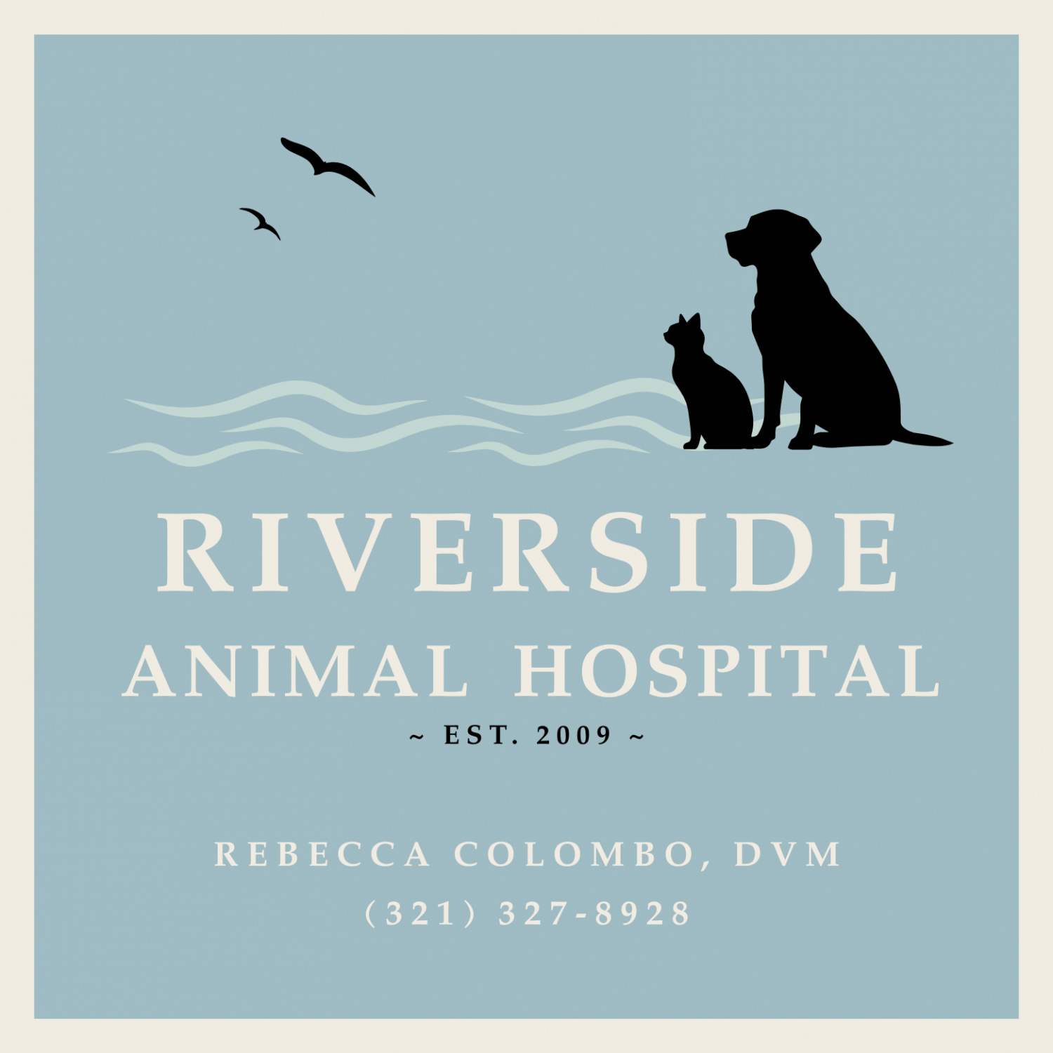 Riverside Animal Hospital logo